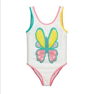 Stell McCartney Girls Butterfly Swimsuit